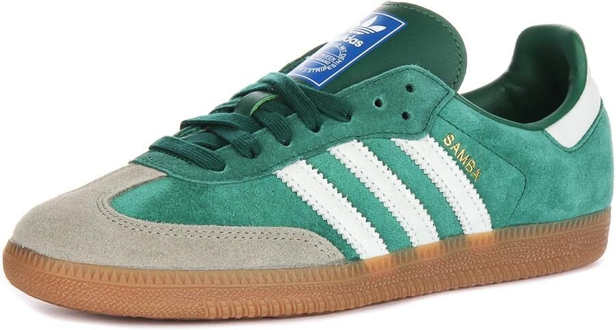 Adidas Samba Heren Schoenen Groen Maat: 40 2 3 Leer Foot Locker - Foto 5