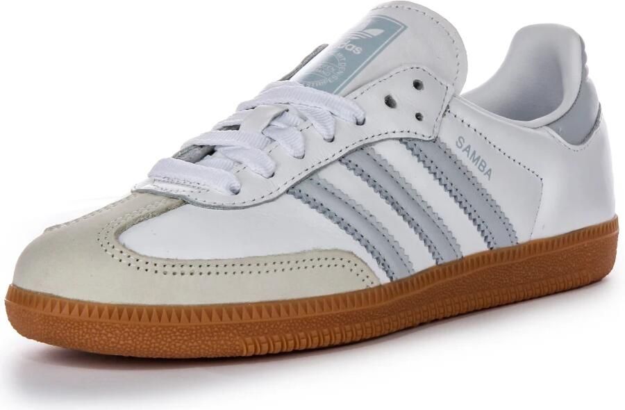 Adidas Originals Samba Og Women Sneaker Trendy Sneakers Dames ftwr white halo blue off white maat: 38 2 3 beschikbare maaten:37 1 3 38 2 3 39 - Foto 3