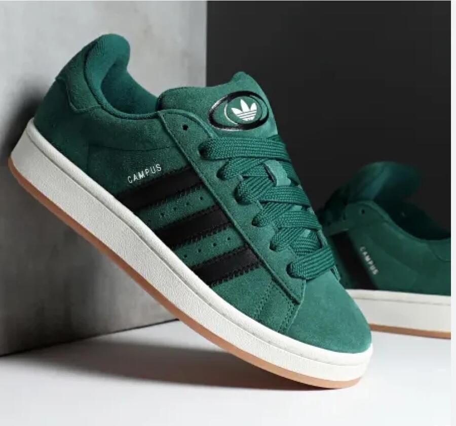 Adidas Originals Campus 00s Collegiate Green Core Black Off White- Collegiate Green Core Black Off White