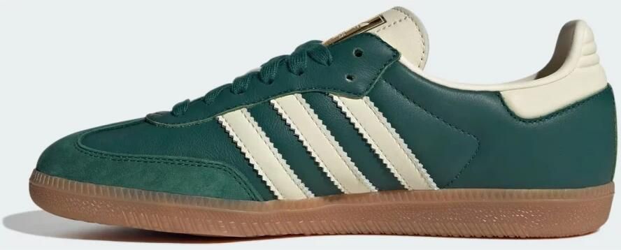 Adidas Originals Samba OG Dames Collegiate Green Cream White Gold Metallic- Dames Collegiate Green Cream White Gold Metallic - Foto 5
