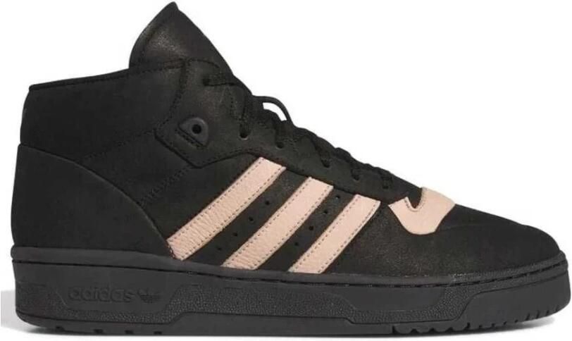 Adidas Originals Rivalry Mid Sneaker Sneakers Schoenen core black seseame cream white