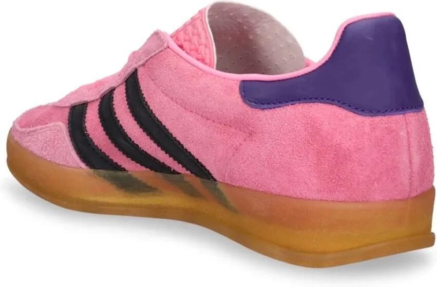 Adidas Originals Gazelle Indoor W Sneaker Gazelle bliss pink core black collegiate purple maat: 36 2 3 beschikbare maaten:36 2 3 38 40 2 3 - Foto 3