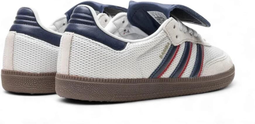 Adidas Sneakers Samba LT Crystal White Dark Blue Gum - Foto 2