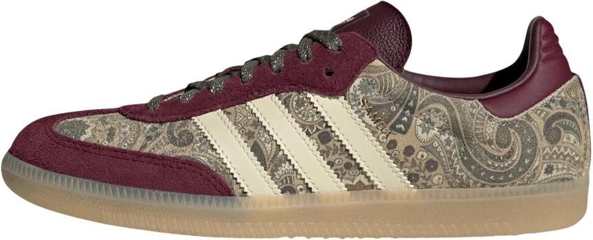 ADIDAS ORIGINALS Sneakers laag 'Samba OG X Liberty London' ecru kaki olijfgroen bourgogne