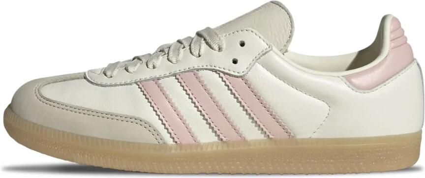 Adidas Originals Samba OG leren sneakers wit lichtroze