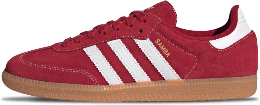 ADIDAS ORIGINALS Sneakers laag 'Samba' donkerrood wit
