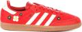 ADIDAS ORIGINALS Sneakers laag 'SAMBA' pasteelgeel donkergroen rood offwhite - Beige