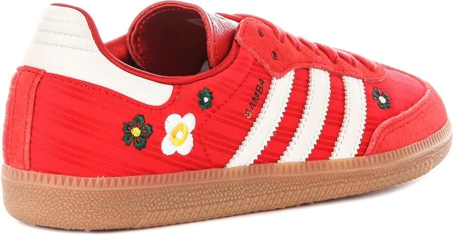 ADIDAS ORIGINALS Sneakers laag 'SAMBA' pasteelgeel donkergroen rood offwhite - Foto 7