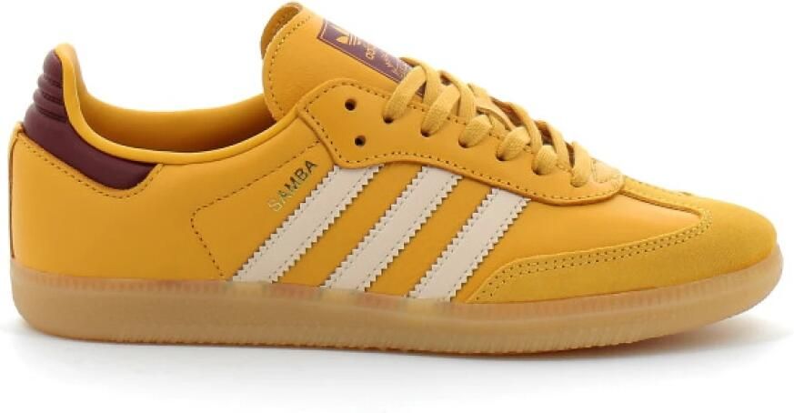 Adidas Originals Gele Samba OG Sneakers voor Yellow - Foto 2