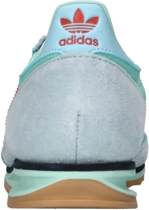 Adidas Originals SL 72 Dames Semi Flash Aqua Bright Red Clear Sky- Dames Semi Flash Aqua Bright Red Clear Sky - Foto 3
