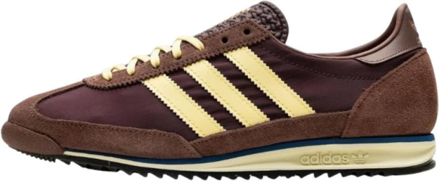 Adidas Maroon Sneakers Ie3425 Nylon Suede Leer Multicolor