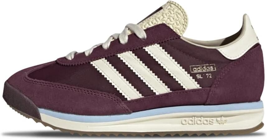 Adidas Originals SL 72 RS sneakers bordeaux ecru Rood Nylon