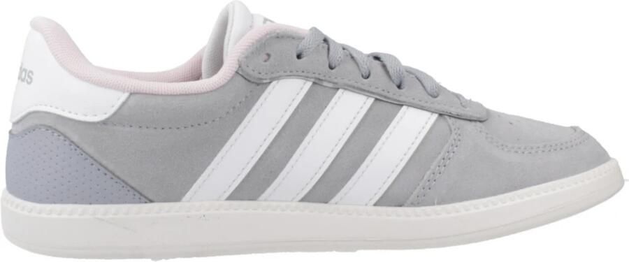 Adidas Breaknet suede dames sneakers grijs wit Echt leer Uitneembare zool - Foto 3