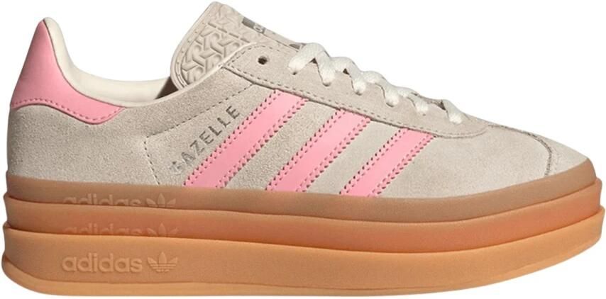 Adidas Lage Sneakers Gazelle Bold Beige Semi Pink Spark (GS)