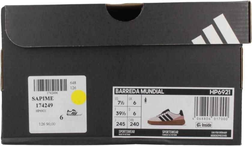 Adidas Barreda Mundial Sneakers beige Synthetisch Dames - Foto 7