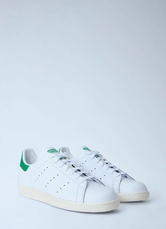 Adidas Leren Sneakers met Bedrukt Logo White - Foto 7