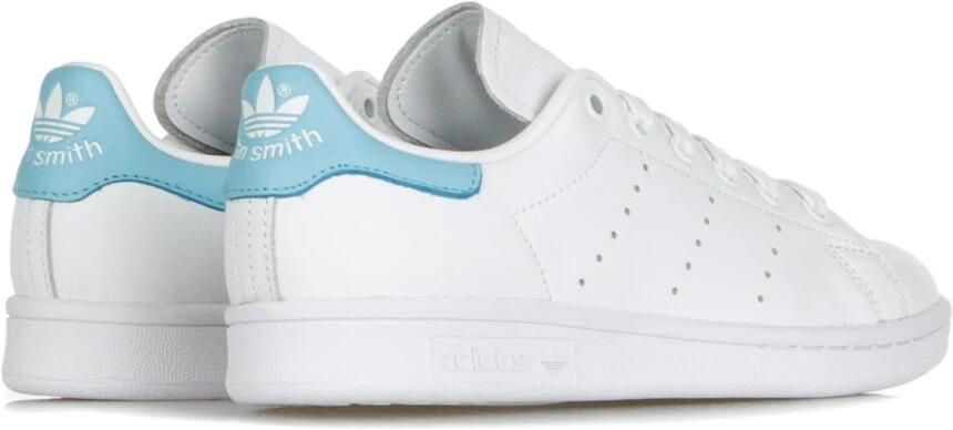 Adidas Originals Stan Smith W leren sneakers wit lichtblauw - Foto 8
