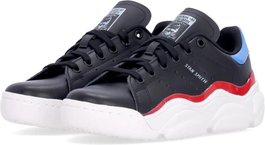 Adidas Zwarte Lage Schoen met Glanzende Versterking Black Dames - Foto 3