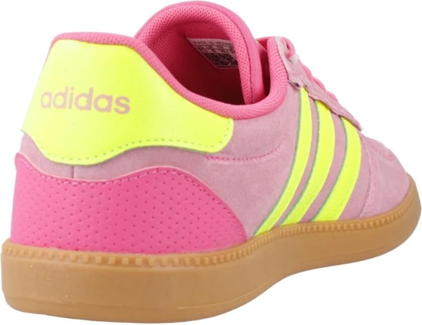 Adidas Women's Breaknet Sleek Suede Sneakers 2 3 roze bruin - Foto 2