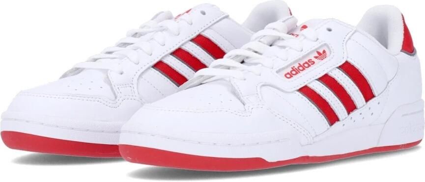 Adidas Originals Continental 80 Stripes Schoenen Cloud White Collegiate Red Grey Three Heren - Foto 4