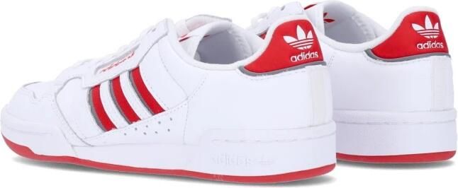 Adidas Originals Continental 80 Stripes Schoenen Cloud White Collegiate Red Grey Three Heren - Foto 5