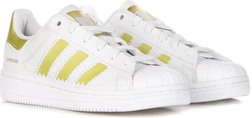 Adidas Crystal White Sneaker met Metallic Details White Dames - Foto 10