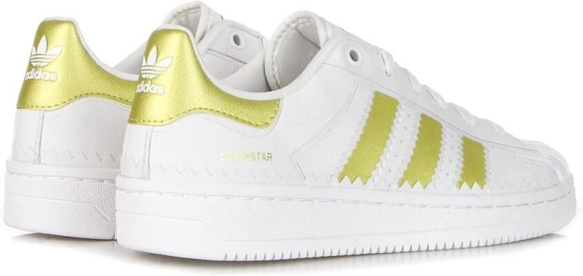 Adidas Crystal White Sneaker met Metallic Details White Dames - Foto 9