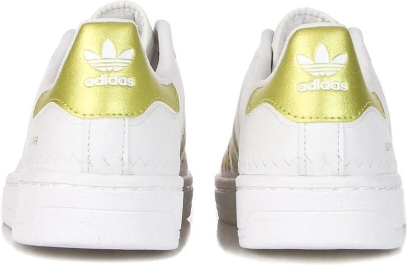 Adidas Crystal White Sneaker met Metallic Details White Dames - Foto 6