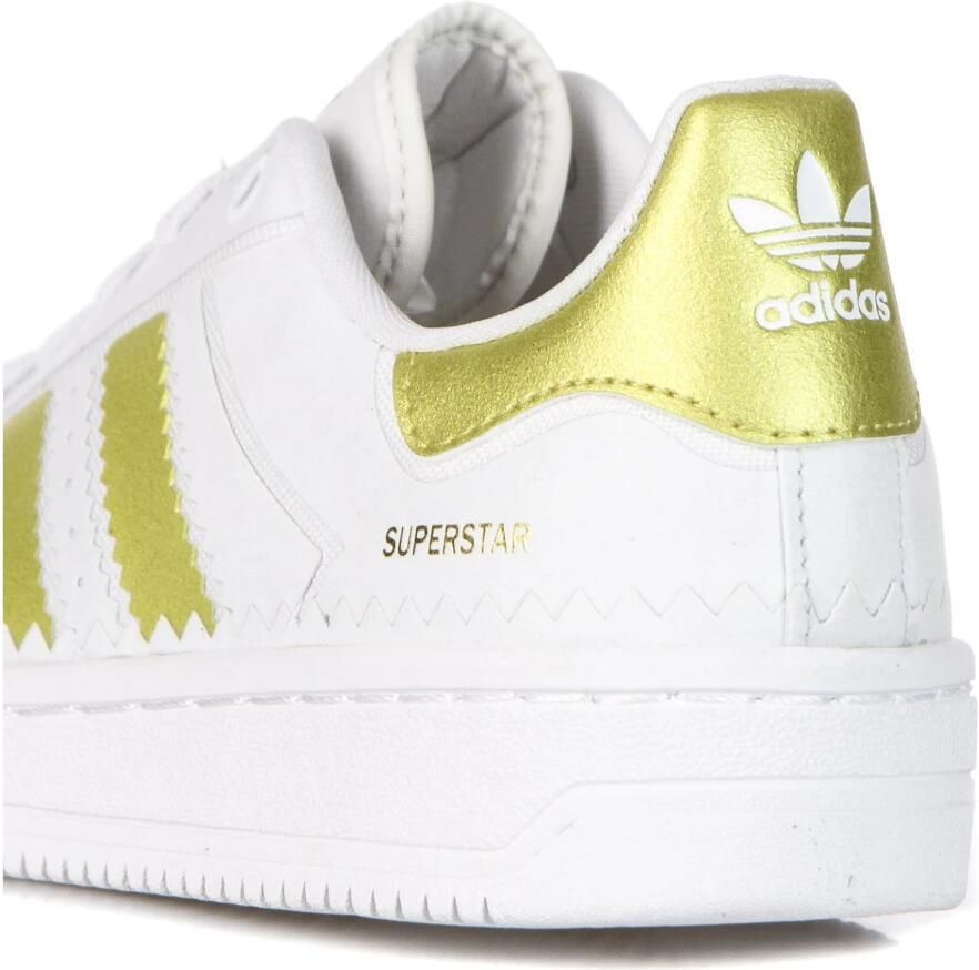 Adidas Crystal White Sneaker met Metallic Details White Dames - Foto 2