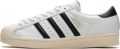 Adidas Sneakers Baskets Superstar Vintage cuir de haute qualité - Cream/Beige/Zwart