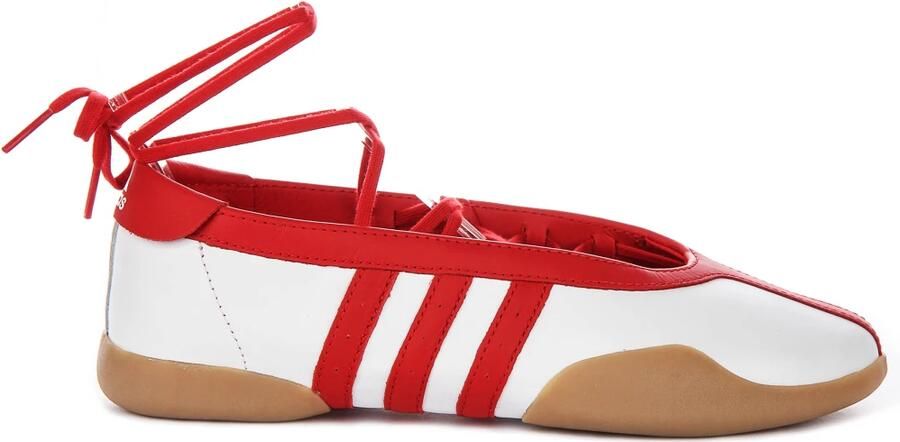 ADIDAS ORIGINALS Ballerina met riempjes 'Taekwondo Mei' rood wit