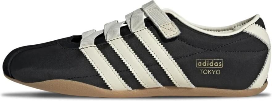 ADIDAS ORIGINALS Ballerina met riempjes 'Tokyo MJ' zwart wolwit