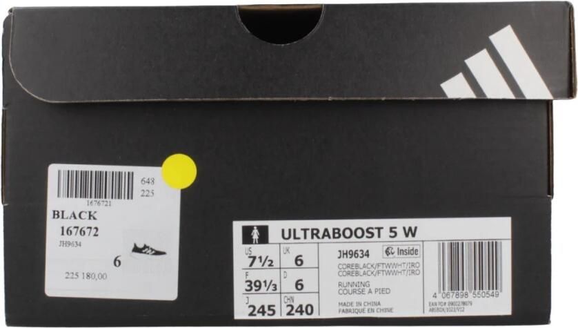 Adidas Ultraboost Sneakers Dames Zwart 2 3 Mesh Synthetisch - Foto 2