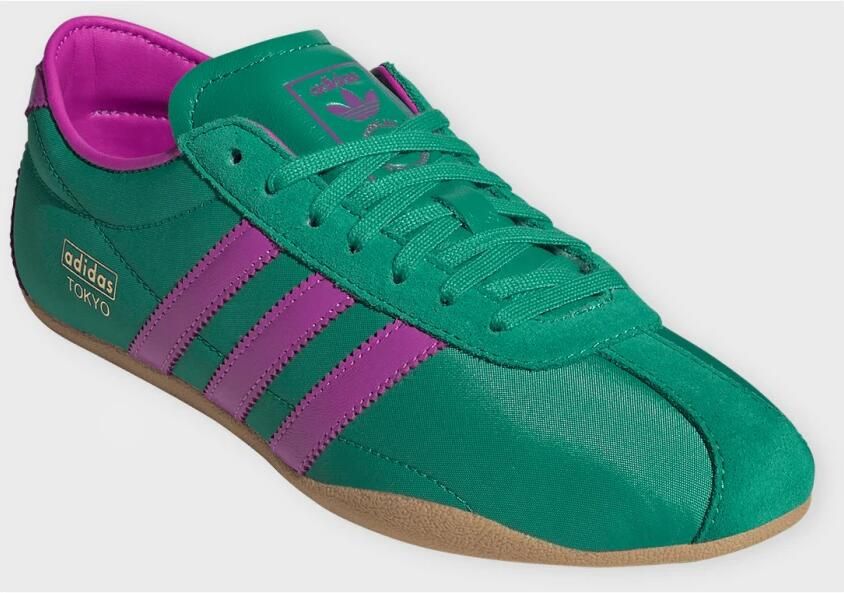 Adidas Tokyo Sneakers Dames Groen 1 3 Mesh Synthetisch