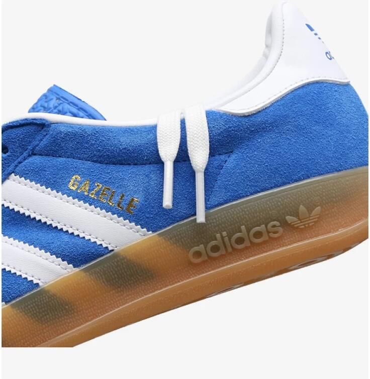 Adidas Originals Gazelle Indoor Dames Blue Bird Cloud White Blue Bird- Dames Blue Bird Cloud White Blue Bird - Foto 6