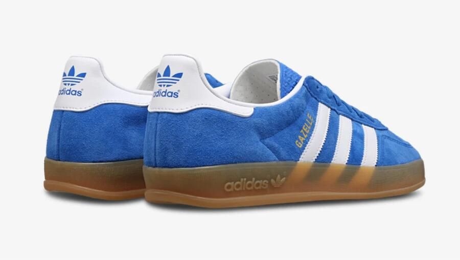 Adidas Originals Gazelle Indoor Dames Blue Bird Cloud White Blue Bird- Dames Blue Bird Cloud White Blue Bird - Foto 8