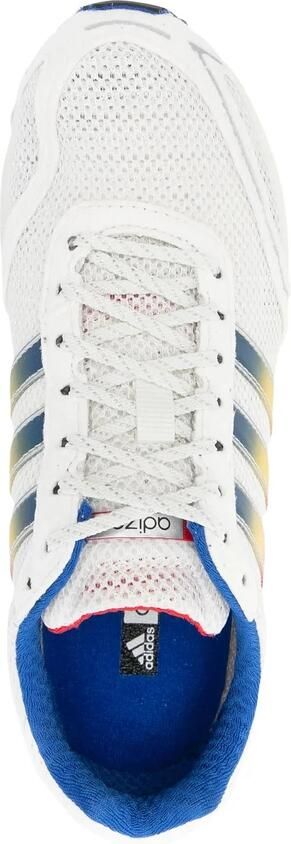 Adidas Witte Veterschoenen met Handtekening Strepen