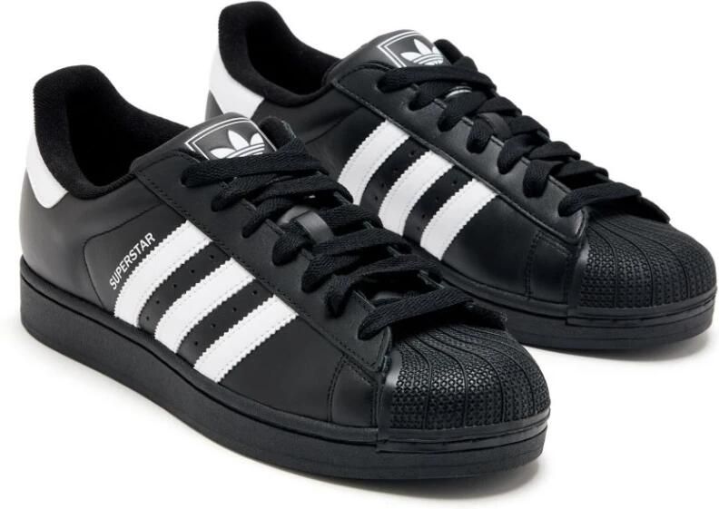 Adidas Originals Superstar II J (GS) Unisex zwart 1 3 Schoenen