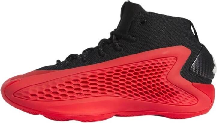 Adidas Originals Anthony Edwards 1 Low (GS) Unisex Basketball rood 1 3 Schoenen