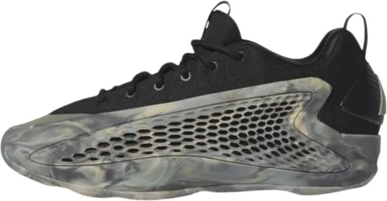 Adidas 1 Low Schoenen Zwart Maat: 41 2 3 Mesh Synthetisch Foot Locker