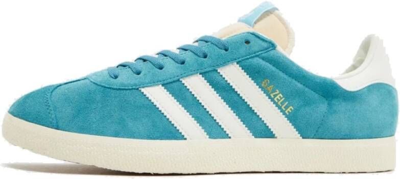 Adidas Arctic Fusion & Cream White Gazelle Sneakers Blauw Heren