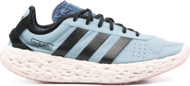 Adidas Blauwe Chunky Sneakers met 3-Stripes
