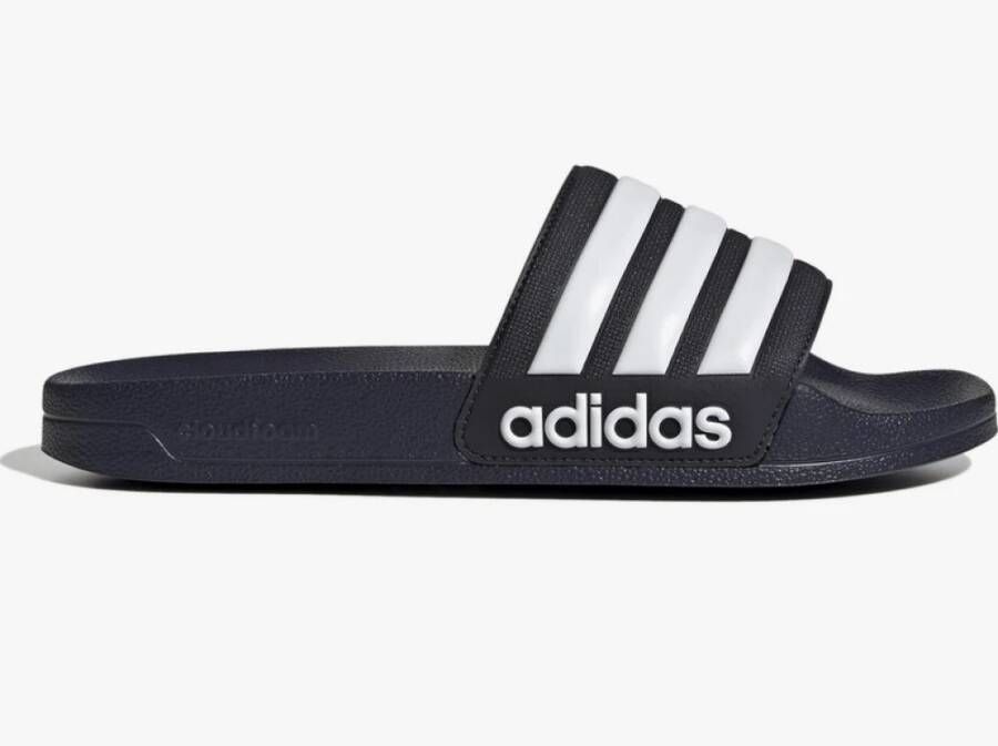 Adidas adilette Shower Badslippers Collegiate Navy Cloud White Collegiate Navy - Foto 14