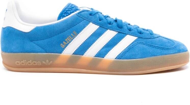 Adidas Originals Gazelle Indoor Blue Bird Cloud White Gum- Blue Bird Cloud White Gum