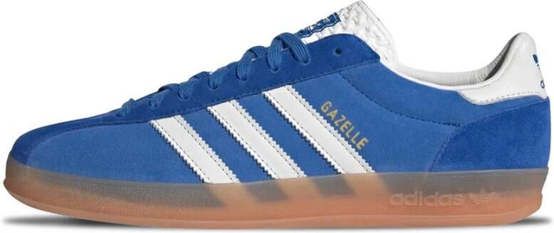 Adidas Blauwe Kern Wit Gazelle Indoor Pro Sneakers
