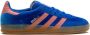 Adidas Blauwe Velvet Sneakers Logo Stempel Blue Dames - Thumbnail 1
