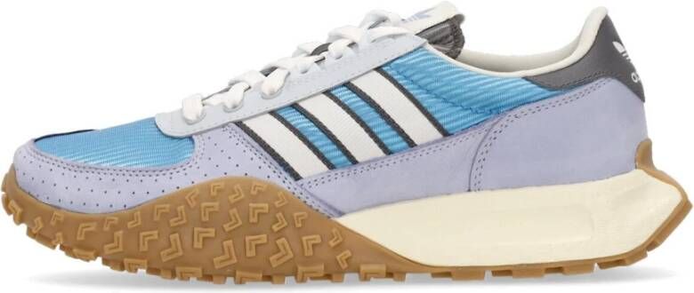 Adidas Blauwe Dawn Lage Sneaker met Boost Tussenzool Blue