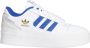 Adidas Nieuwe leren sneakers voor dames met synthetische voering en rubberen zool White Dames - Thumbnail 1