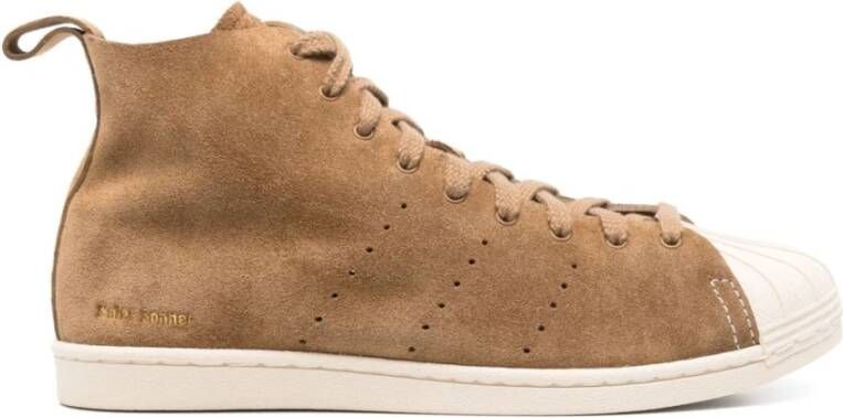 Adidas Beige Veterschoenen Ronde Neus