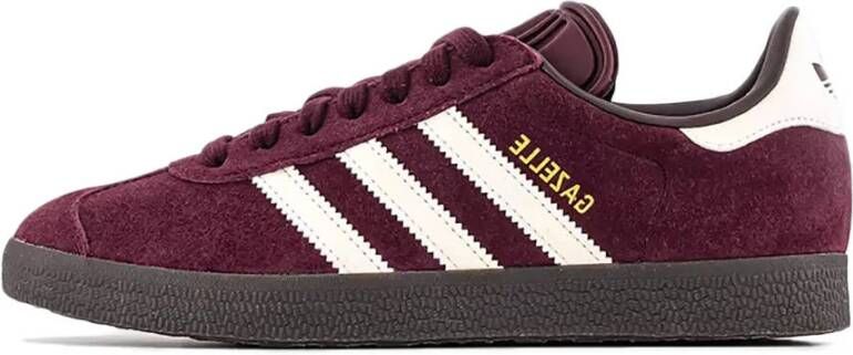 Adidas Burgundy Gazelle Sneakers Rood Heren